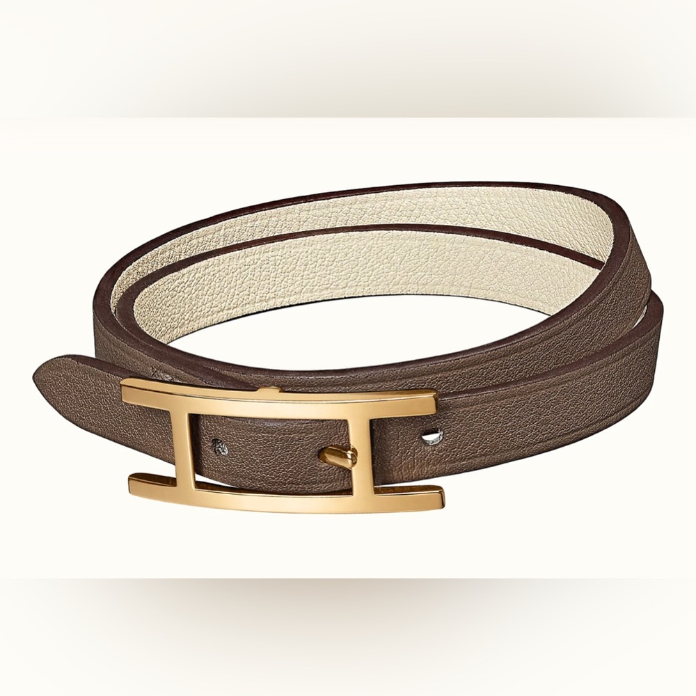 Hermes Behapi Double Tour Bracelet - image 3